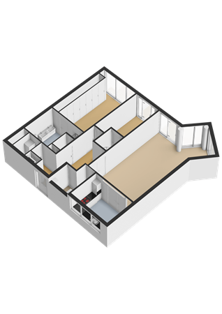 Floorplan - Herculeslaan 162, 3584 AB Utrecht